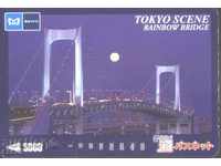 Transport (cale ferată) carte de pod Tokyo Japonia TK15
