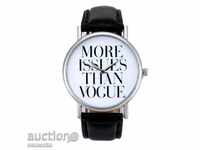 Ladies watch with leather strap stylish new fashion trend