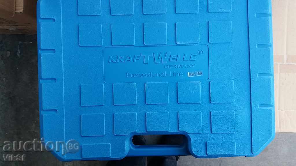 GERMAN KRAFTWELLE 1/4 3/8 1/2 156 parts Cr-V with price 121.00 BGN | € 61.87