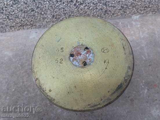 Old shell from a projectile, a vase, a cannon, a top with price 79.00 BGN | € 40.39