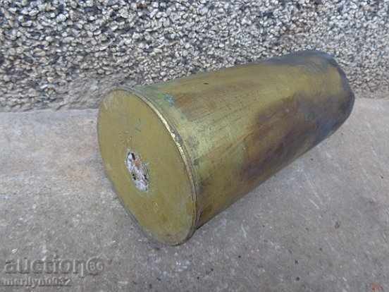 Old shell from a projectile, a vase, a cannon, a top - 5