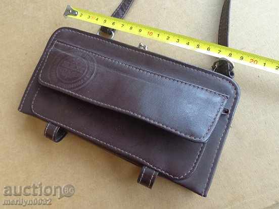 Auction Old leather bag, purse, wallet, wallet, accessory Auction Old leather bag, purse, wallet, wallet, accessory