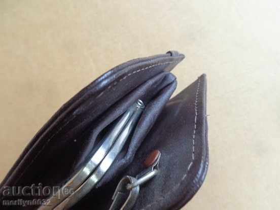 Old leather bag, purse, wallet, wallet, accessory - 5 Old leather bag, purse, wallet, wallet, accessory - 5