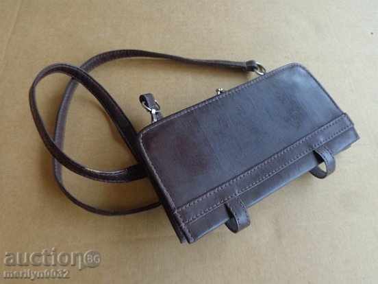 Old leather bag, purse, wallet, wallet, accessory - 6 Old leather bag, purse, wallet, wallet, accessory - 6
