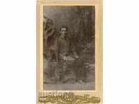 СТАРА ФОТОГРАФИЯ - КАРТОН - ВАРНА - 1905 - М1280