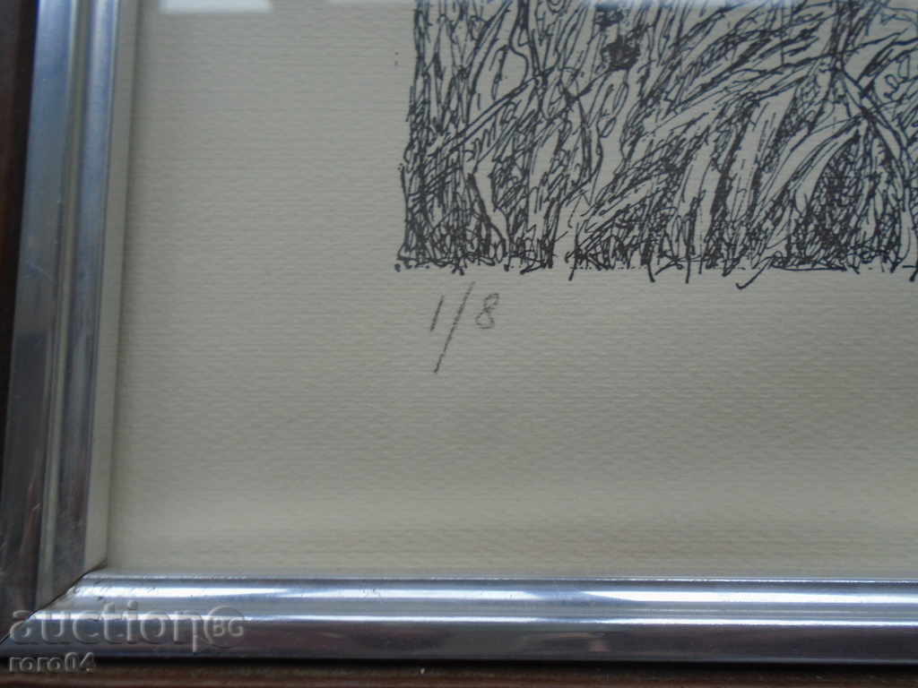 СТАРА ГРАФИКА / ОФОРТ А.Cipollini 69 г. 1/8 бр. - 6 СТАРА ГРАФИКА / ОФОРТ А.Cipollini 69 г. 1/8 бр. - 6