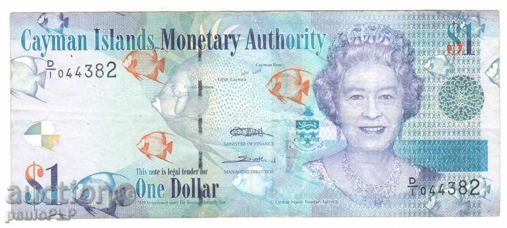 1 δολάριο το 2010 Νησιά Καϊμάν