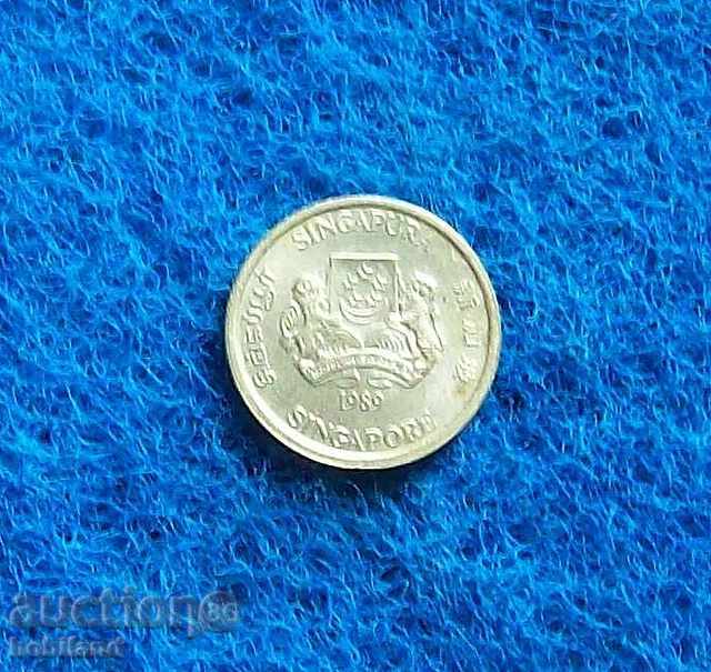 5 cent Singapore -1989 with gloss with price 1.00 BGN | € 0.51 5 cent Singapore -1989 with gloss with price 1.00 BGN | € 0.51