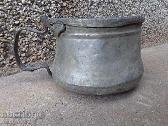 Old bakery spoon, baker, kettle copper cup - 7 Old bakery spoon, baker, kettle copper cup - 7