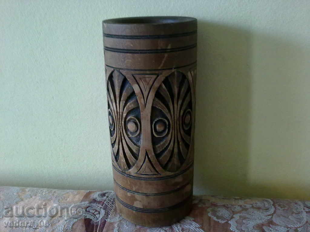 old wooden vessel with price 15.00 BGN | € 7.67 old wooden vessel with price 15.00 BGN | € 7.67