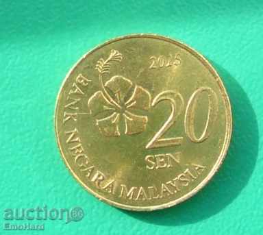 Malaezia 20 sen 2015