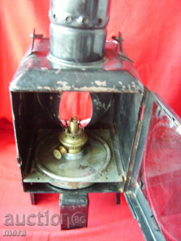 Ancient German lantern lantern - 5