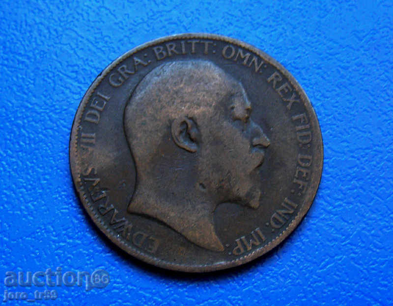 Great Britain 1 Penny 1902 - #2 with price 1.90 BGN | € 0.97 Great Britain 1 Penny 1902 - #2 with price 1.90 BGN | € 0.97
