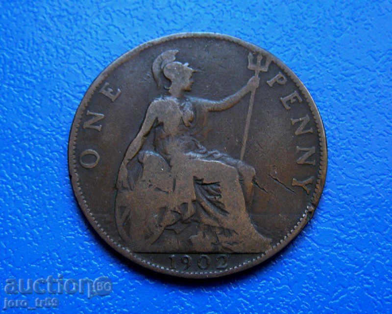 Great Britain 1 Penny 1902 - #2