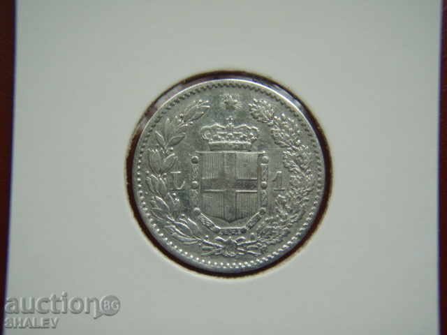 1 Lira 1886 Italia - VF/HF cu preț € 16.89 | 33.03 BGN