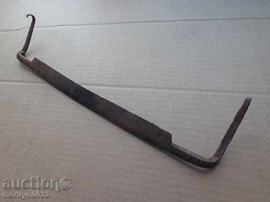 Old rusty wrought iron tool with price 28.00 BGN | € 14.32 Old rusty wrought iron tool with price 28.00 BGN | € 14.32