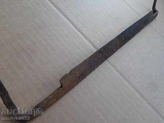 Old rusty wrought iron tool - 5 Old rusty wrought iron tool - 5