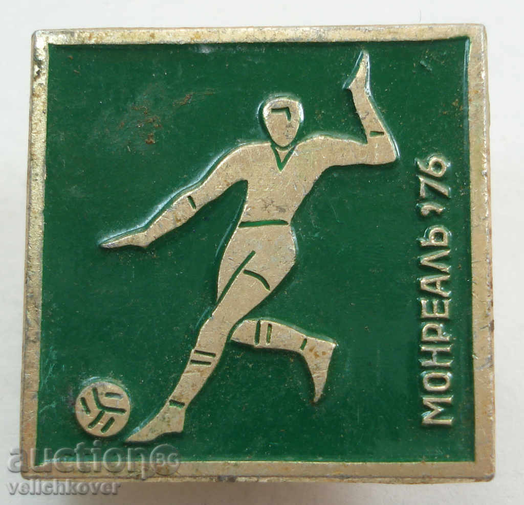 8735 USSR sign Olympic football tournament Montreal 1976