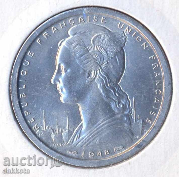 French Cameroon 2 francs 1948 with price 20.00 BGN | € 10.23 French Cameroon 2 francs 1948 with price 20.00 BGN | € 10.23