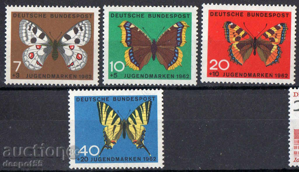 1962. FGD. Butterflies.