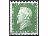1958. ГФР. 150 г. от рождението на Х. Шулце (1808-1883).