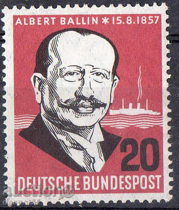1957. FGD. Albert Ballin (1857-1918).