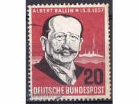 1957. ГФР. Алберт Балин (1857-1918).