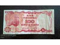 Banknote - Indonesia - 100 Rupees 1984.