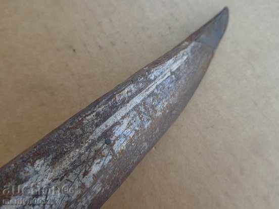 Old butcher knife blade dagger - 6 Old butcher knife blade dagger - 6