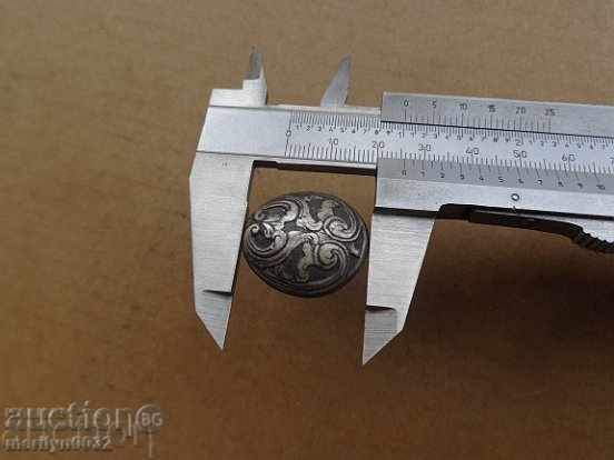 Части кремъчен пищов пистолет гвоздей за топка сребро - 5 Части кремъчен пищов пистолет гвоздей за топка сребро - 5