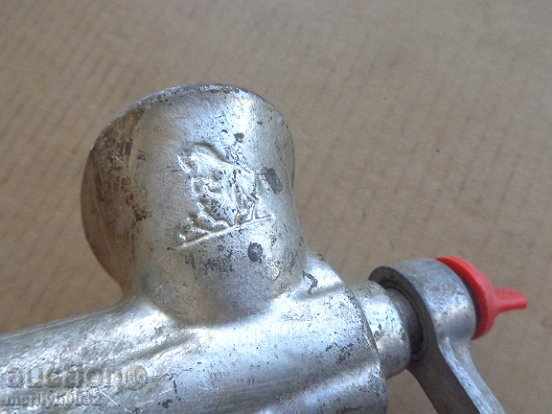 Delivery of An old meat grinder, a milling machine Delivery of An old meat grinder, a milling machine