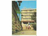 Bulgaria Varna carte poștală Golden Sands Hotel "Erma" *