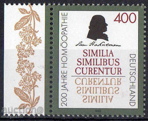 1996. Γερμανία. Σαμουήλ Χάνεμαν, ιδρυτής της ομοιοπαθητικής.