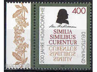 1996. Germania. Samuel Hahnemann, fondatorul homeopatiei.