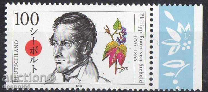 1996. Germania. Philipp Franz von Zibold (1796-1866), un medic.