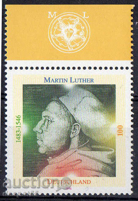 1996. Germania. Martin Luther (1483-1546), teolog- reformator