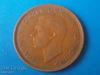 Великобритания 1 пени 1938 г.