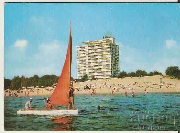 Καρτ ποστάλ Βουλγαρία Sunny Beach Hotel "Globus" 9 *