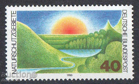 1980. Германия. Защита на природната среда.