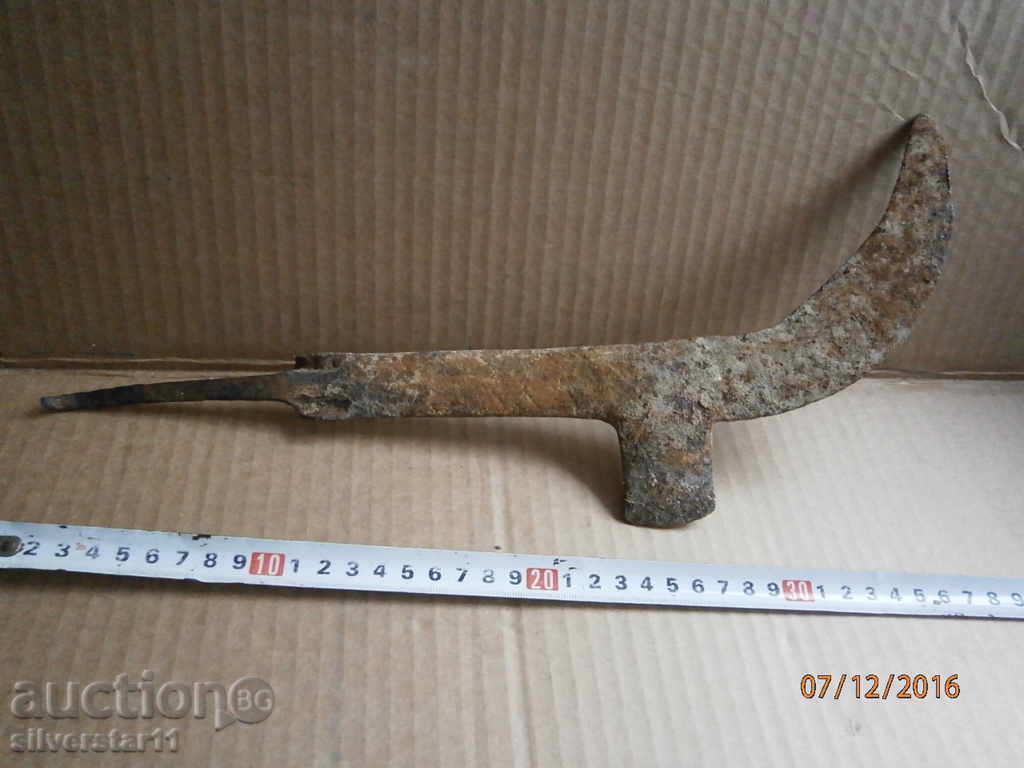 old handmade hammer - 5