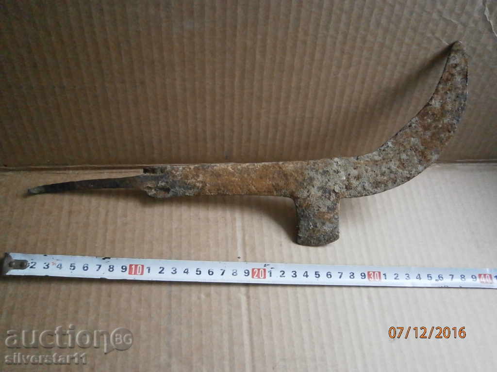 old handmade hammer - 6