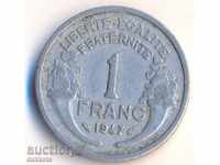 Франция 1 франк 1947 година
