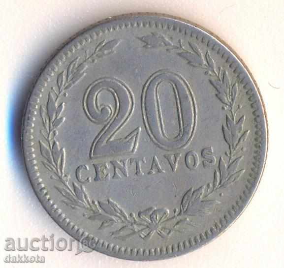 Αργεντινή 20 centavos 1921