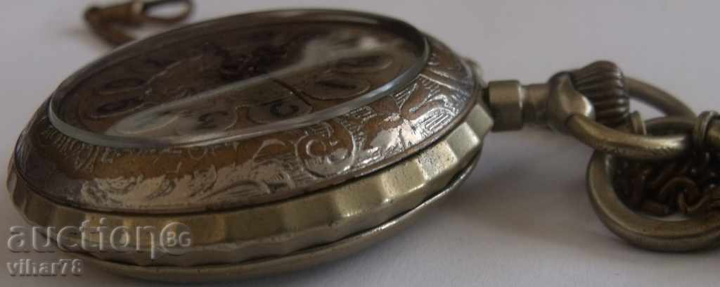 Delivery of pocket watch - ROSKOPF - with hunting motives Delivery of pocket watch - ROSKOPF - with hunting motives