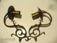 BRONZE OLD WALL CANDLES