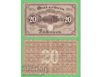 (GERMANY (Frankfurt) 100 million marks 1923 UNC • • • •)