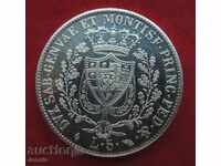 5 Lire 1823/L Italy - Replica -