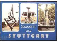 Postcard Stuttgart Views 1979 from Germany