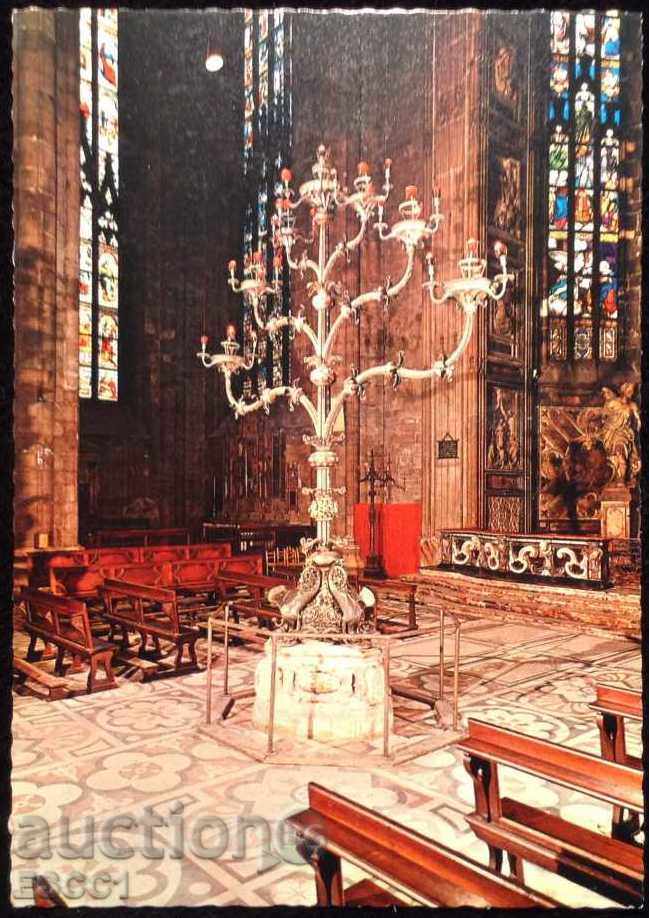 Καρτ ποστάλ καθεδρικό ναό του Μιλάνου - μανουάλια από την Ιταλία