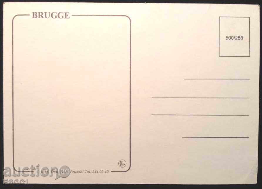 Postcard Bruges Views from Belgium with price 1.80 BGN | € 0.92 Postcard Bruges Views from Belgium with price 1.80 BGN | € 0.92